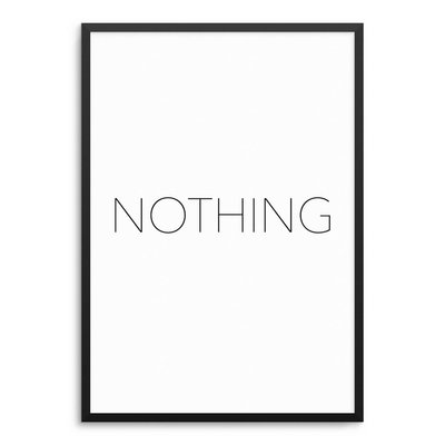 NOTHING Poster