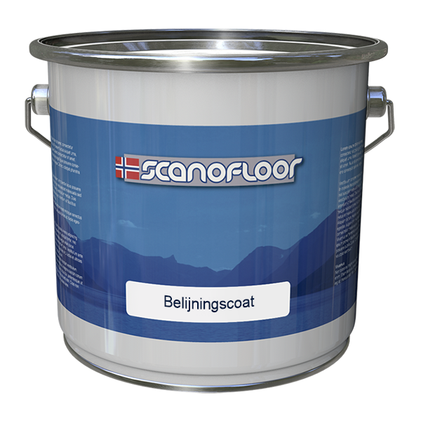 Belijningscoat 2K – 2-component markeerverf