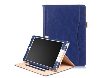 Luxe stand flip hoes iPad Pro 10.5 inch / Air (2019) 10.5 inch blauw