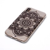 Softcase henna lotus hoes voor de iPhone X / XS