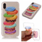 Softcase donuts hoes voor de iPhone X / XS