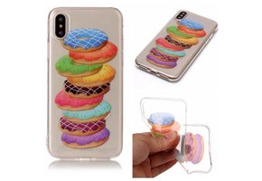 Softcase donuts hoes iPhone X / XS