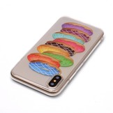 Softcase donuts hoes voor de iPhone X / XS