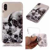 Softcase schedel hoes voor de iPhone X / XS