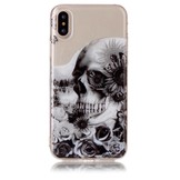 Softcase schedel hoes voor de iPhone X / XS
