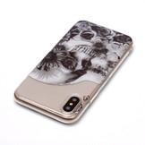 Softcase schedel hoes voor de iPhone X / XS