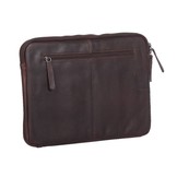 Chesterfield Ray lederen laptop sleeve hoes bruin voor 13 inch laptops