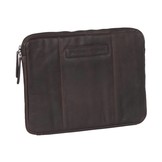 Chesterfield Ray lederen laptop sleeve hoes bruin voor 13 inch laptops