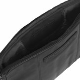 Chesterfield Ray lederen laptop sleeve hoes zwart voor 13 inch laptops