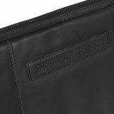 Chesterfield Ray lederen laptop sleeve hoes zwart voor 13 inch laptops