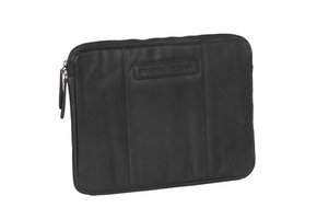 Chesterfield Ray lederen laptop sleeve hoes 13 inch zwart