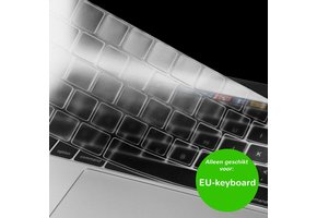 (EU) Keyboard bescherming - MacBook 12 inch / Pro Retina (2016-2020)  -  zonder Touchbar - Transparant