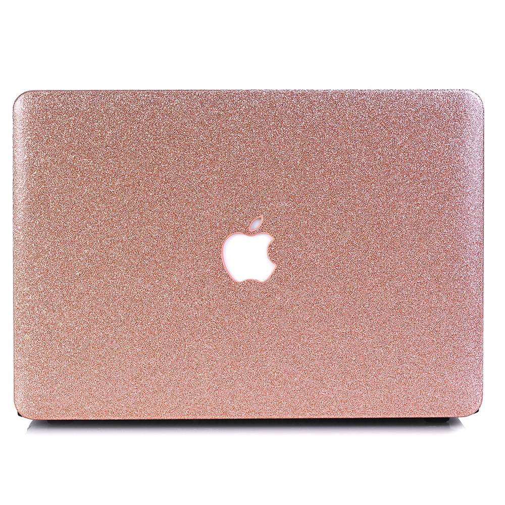 Lunso - cover hoes - MacBook Air 13 inch (2010-2017) - glitter roze
