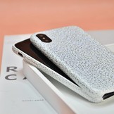 Lunso ultra dunne backcover hoes stingray wit voor de iPhone X / XS