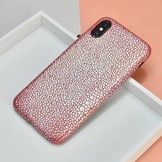 Lunso ultra dunne backcover hoes stingray rood voor de iPhone X / XS