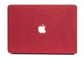 Lunso MacBook Air 13 inch (2010-2017) cover hoes - case - glitter rood