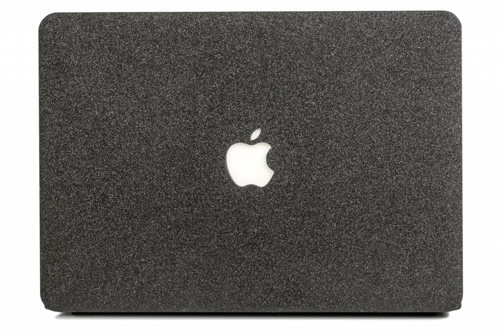 Lunso - cover hoes - MacBook Air 13 inch (2010-2017) - glitter zwart