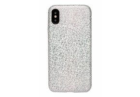 Lunso - ultra dunne backcover hoes - iPhone X / XS - stingray wit