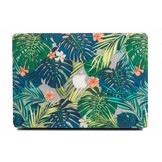 Lunso cover hoes Tropical leaves voor de MacBook Pro 15 inch (2016-2020)