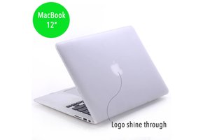 Lunso MacBook 12 inch cover hoes - case - mat transparant