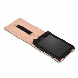 Lunso sleepcover portret stand hoes zwart voor de Kobo Clara HD