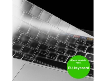 (EU) Keyboard bescherming - MacBook Pro (2016-2020)  -  met Touchbar - Transparant