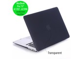 Lunso MacBook Pro 15 inch (2016-2020) cover hoes - case - mat zwart