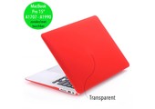 Lunso MacBook Pro 15 inch (2016-2020) cover hoes - case - mat rood