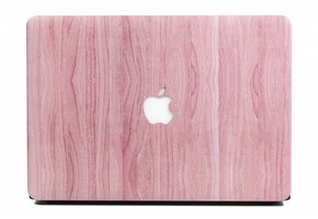 Lunso MacBook Pro 15 inch (2016-2020) cover hoes - case - houtlook roze