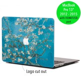 Lunso cover hoes Van Gogh amandelboom voor de MacBook Pro 13 inch (2012-2015)