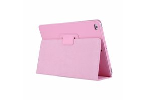 Lunso - iPad 2 / 3 / 4 - Stand flip sleepcover hoes - Lichtroze