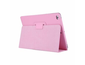 Lunso - iPad 2 / 3 / 4 - Stand flip sleepcover hoes - Lichtroze