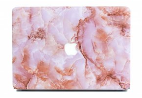 Lunso MacBook Pro 15 inch (2012-2015) cover hoes - case - Marble Finley