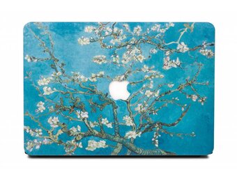 Lunso MacBook Air 11 inch cover hoes - case - Van Gogh amandelboom