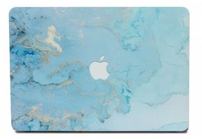 Lunso MacBook Pro 13 inch (2012-2015) cover hoes - case - Marble Ariel