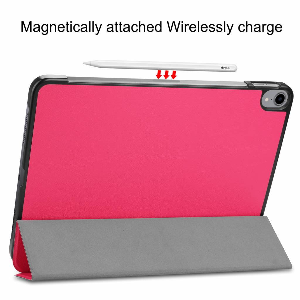 3-Vouw sleepcover hoes roze voor de iPad Pro 11 inch (2018-2019)
