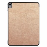 3-Vouw sleepcover hoes goud voor de iPad Pro 11 inch (2018-2019)