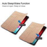 3-Vouw sleepcover hoes goud voor de iPad Pro 11 inch (2018-2019)