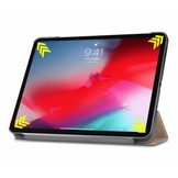 3-Vouw sleepcover hoes goud voor de iPad Pro 11 inch (2018-2019)