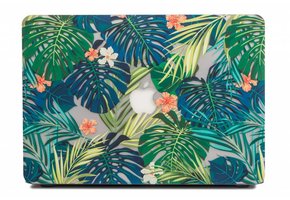 Lunso MacBook 12 inch cover hoes - case - Tropical leaves