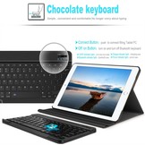 Lunso afneembare Keyboard hoes zwart voor de Apple iPad Pro 10.5 inch / Air (2019) 10.5 inch