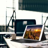 Lunso afneembare Keyboard hoes zwart voor de Apple iPad Pro 10.5 inch / Air (2019) 10.5 inch