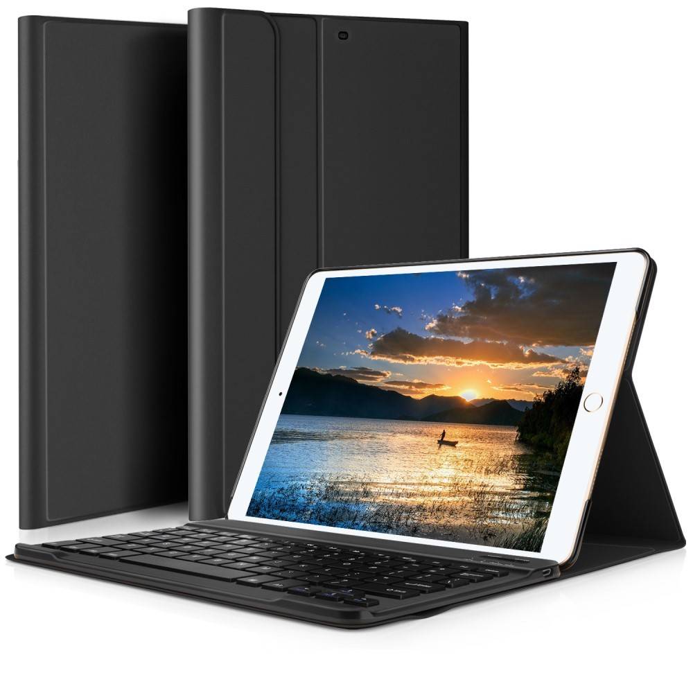 Lunso afneembare Keyboard hoes zwart voor de Apple iPad Pro 10.5 inch / Air (2019) 10.5 inch