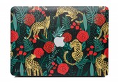 Lunso MacBook Air 13 inch (2010-2017) cover hoes - case - Leopard Roses