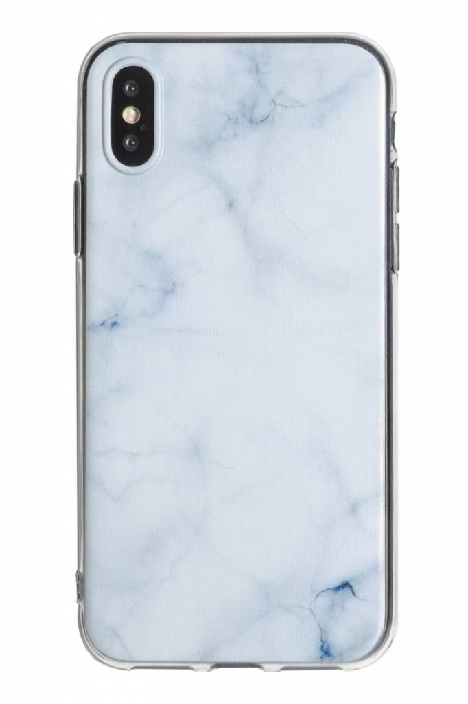 Lunso backcover hoes Marble Cleo voor de iPhone X / XS