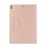 iPad Pro 10.5 inch en iPad Air (2019) 10.5 inch Stand flip sleepcover hoes - Goud