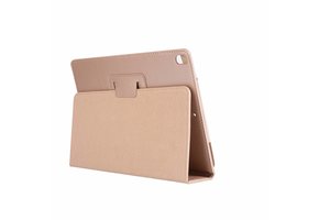 Lunso - iPad Pro 10.5 inch / Air (2019) 10.5 inch - Stand flip sleepcover hoes - Goud