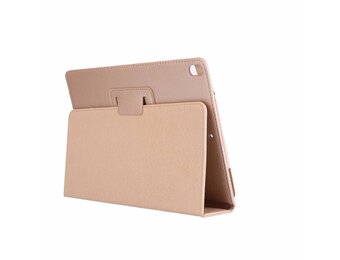Lunso - iPad Pro 10.5 inch / Air (2019) 10.5 inch - Stand flip sleepcover hoes - Goud