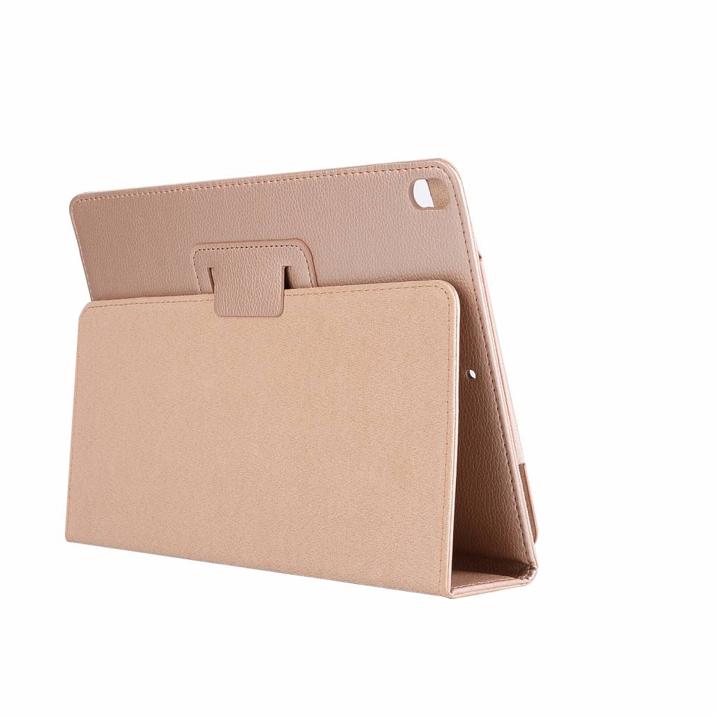 iPad Pro 10.5 inch en iPad Air (2019) 10.5 inch Stand flip sleepcover hoes - Goud