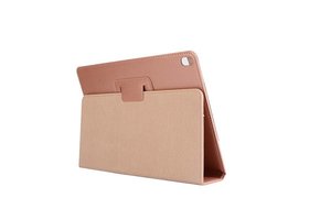 Lunso - iPad Pro 10.5 inch / Air (2019) 10.5 inch - Stand flip sleepcover hoes - Rose Goud